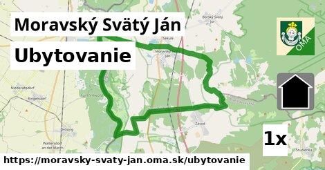 ubytovanie v Moravský Svätý Ján