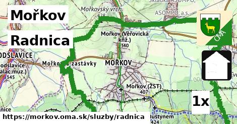 Radnica, Mořkov