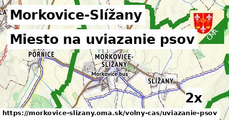 Miesto na uviazanie psov, Morkovice-Slížany