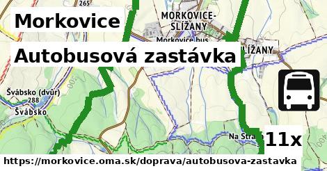 Autobusová zastávka, Morkovice