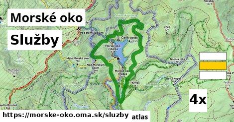 služby v Morské oko