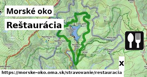 Reštaurácia, Morské oko