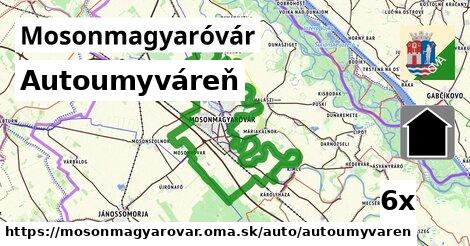 autoumyváreň v Mosonmagyaróvár