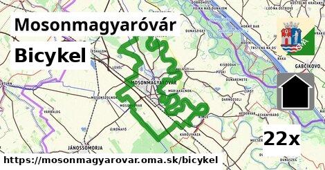 bicykel v Mosonmagyaróvár