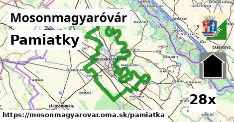 pamiatky v Mosonmagyaróvár