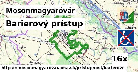 Barierový prístup, Mosonmagyaróvár