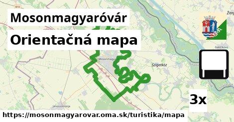 Orientačná mapa, Mosonmagyaróvár