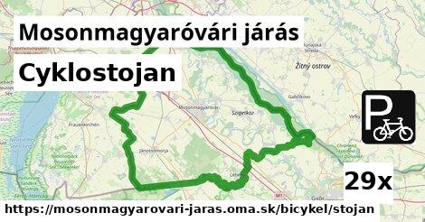 Cyklostojan, Mosonmagyaróvári járás