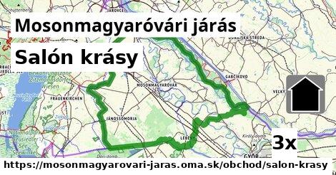 Salón krásy, Mosonmagyaróvári járás