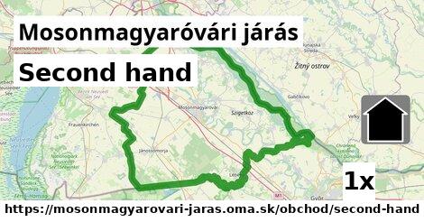 Second hand, Mosonmagyaróvári járás