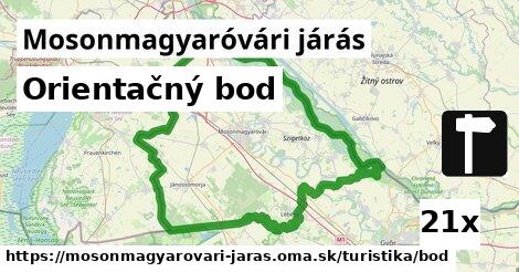 Orientačný bod, Mosonmagyaróvári járás