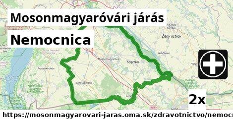 Nemocnica, Mosonmagyaróvári járás