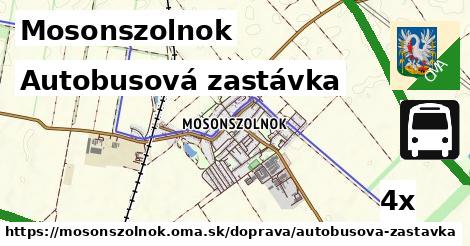 Autobusová zastávka, Mosonszolnok