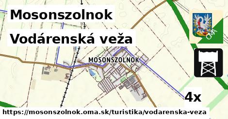 Vodárenská veža, Mosonszolnok