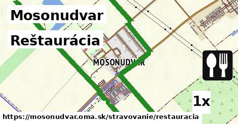 Reštaurácia, Mosonudvar