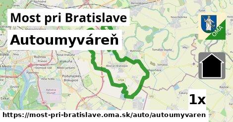 Autoumyváreň, Most pri Bratislave