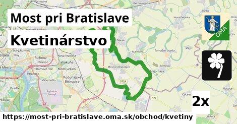 Kvetinárstvo, Most pri Bratislave