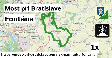 Fontána, Most pri Bratislave