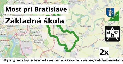 Základná škola, Most pri Bratislave