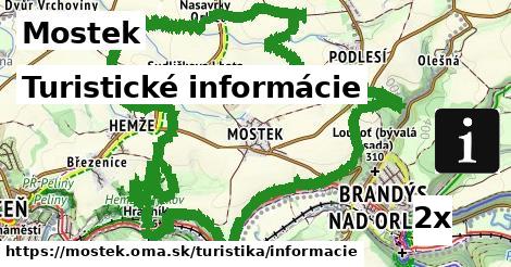Turistické informácie, Mostek