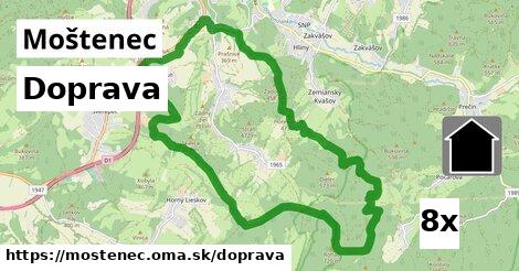 doprava v Moštenec