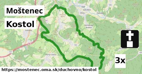 Kostol, Moštenec