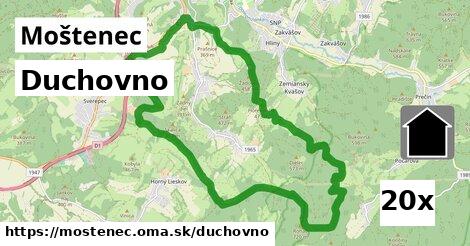 duchovno v Moštenec