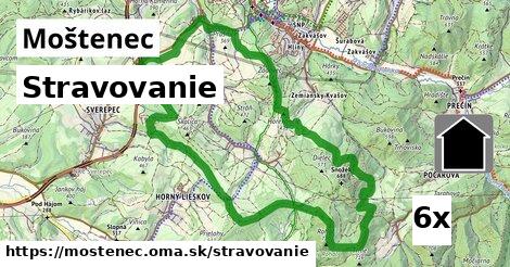 stravovanie v Moštenec