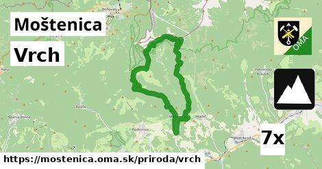 Vrch, Moštenica