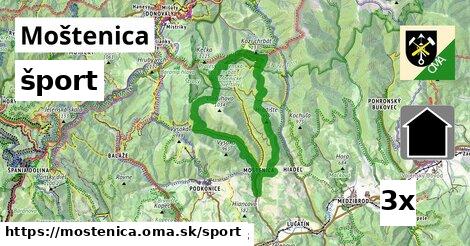 šport v Moštenica