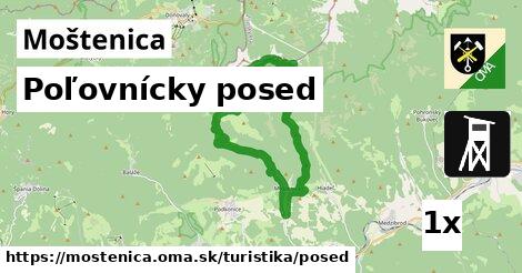 Poľovnícky posed, Moštenica