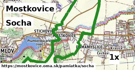 Socha, Mostkovice