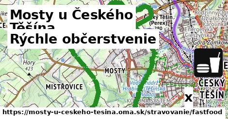 Všetky body v Mosty u Českého Těšína