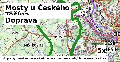 doprava v Mosty u Českého Těšína