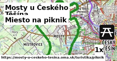 Miesto na piknik, Mosty u Českého Těšína