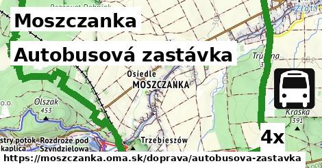 Autobusová zastávka, Moszczanka