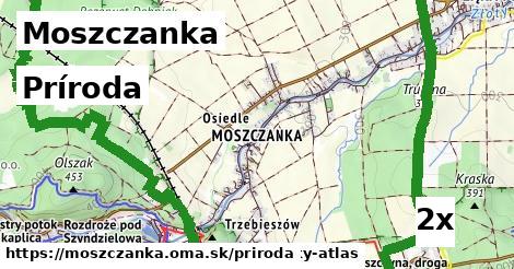 príroda v Moszczanka