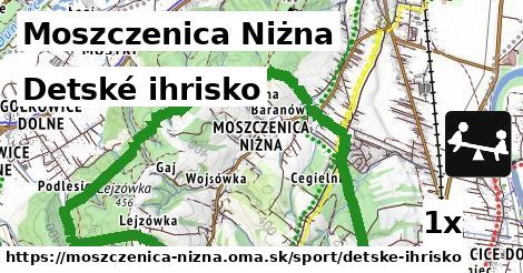 Detské ihrisko, Moszczenica Niżna