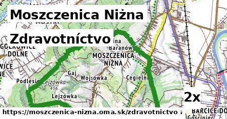 zdravotníctvo v Moszczenica Niżna