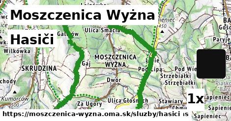 Hasiči, Moszczenica Wyżna