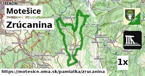 zrúcanina v Motešice