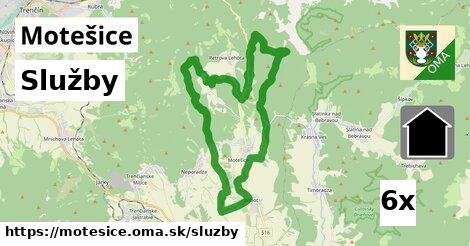 služby v Motešice