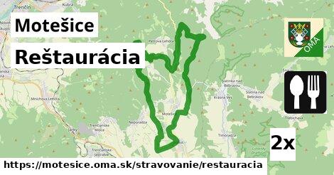 Reštaurácia, Motešice