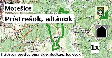 Prístrešok, altánok, Motešice