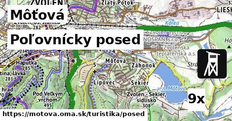 poľovnícky posed v Môťová