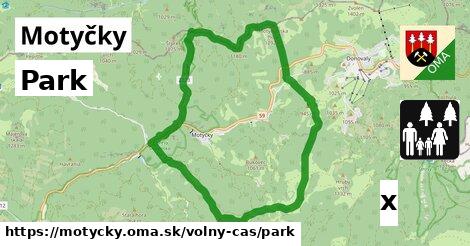 Park, Motyčky