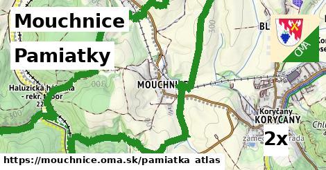 pamiatky v Mouchnice