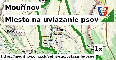 Miesto na uviazanie psov, Mouřínov