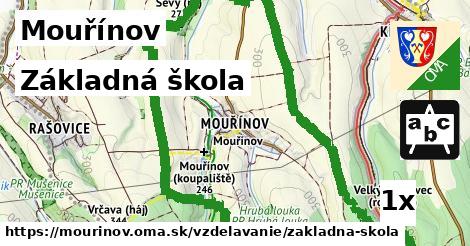 Základná škola, Mouřínov