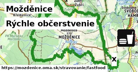 Všetky body v Možděnice